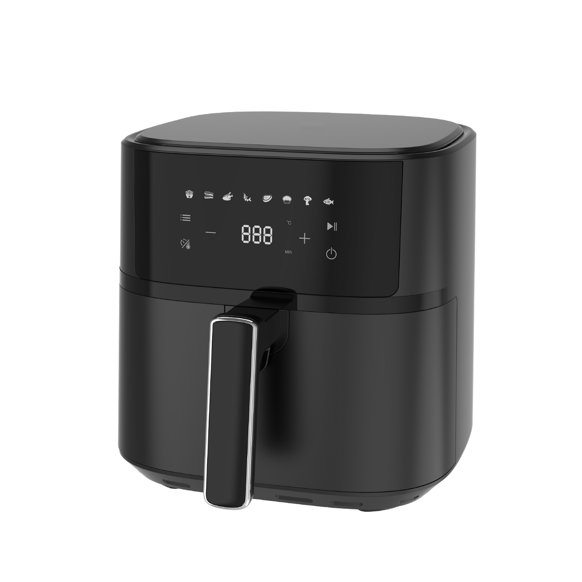 Blivo Heißluftfritteuse 625A 6,5L Schwarz