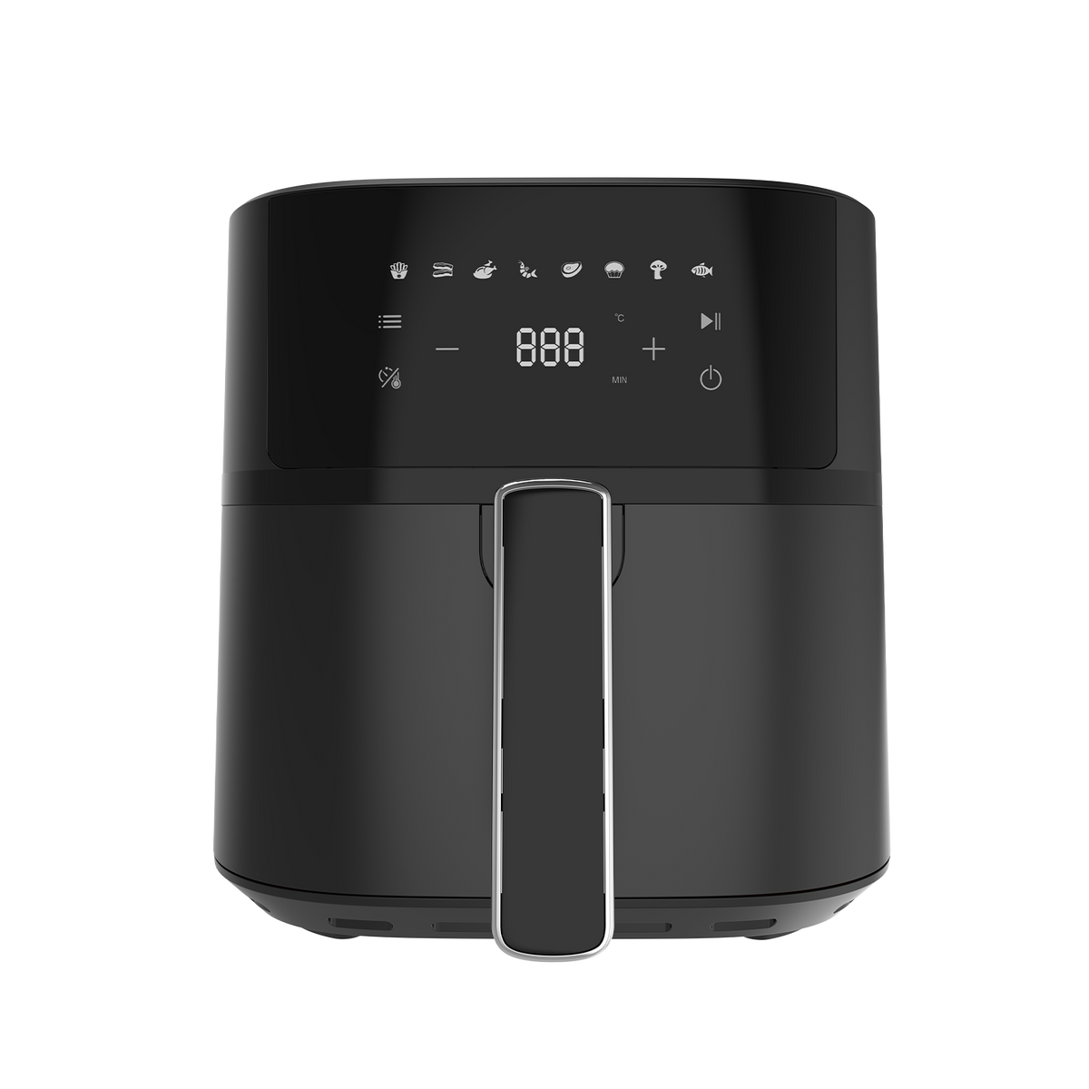 Blivo Heißluftfritteuse 625A 6,5L Schwarz