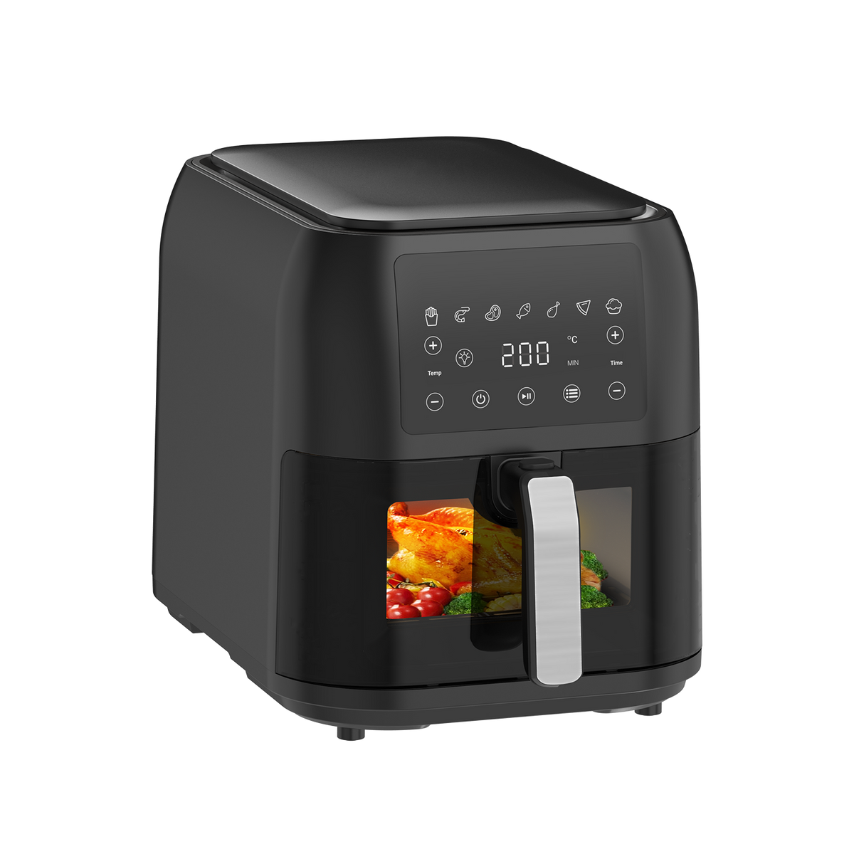 Blivo Heißluftfritteuse AFT08008A 8,5L mit Sichtfenster