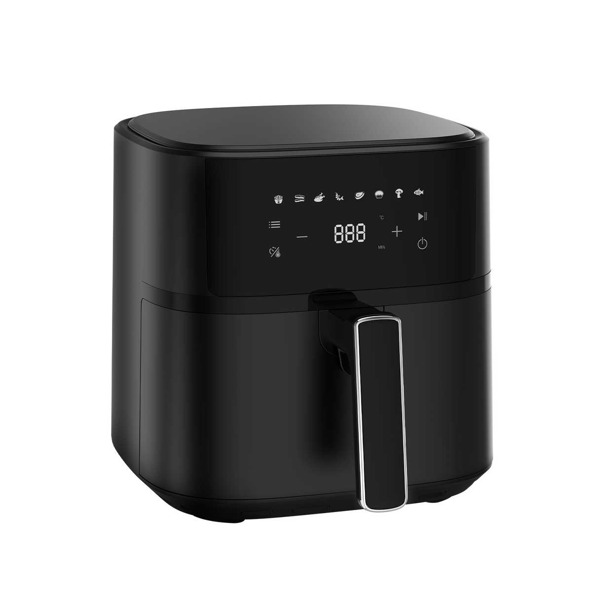 Blivo Heißluftfritteuse 625A 6,5L Schwarz