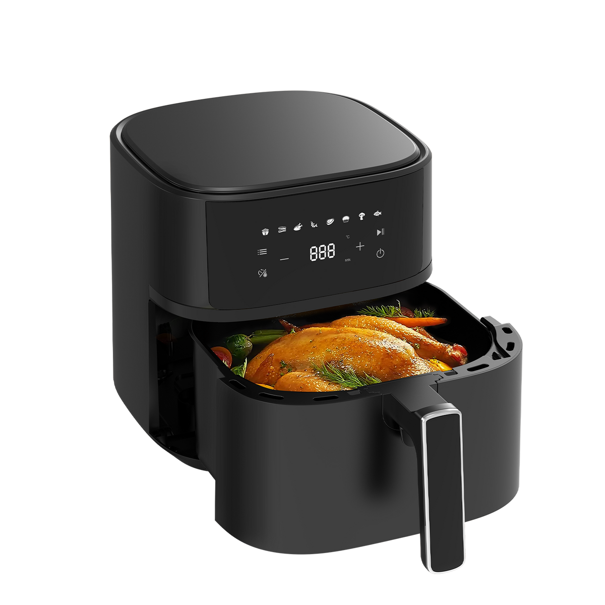 Blivo Heißluftfritteuse 625A 6,5L Schwarz