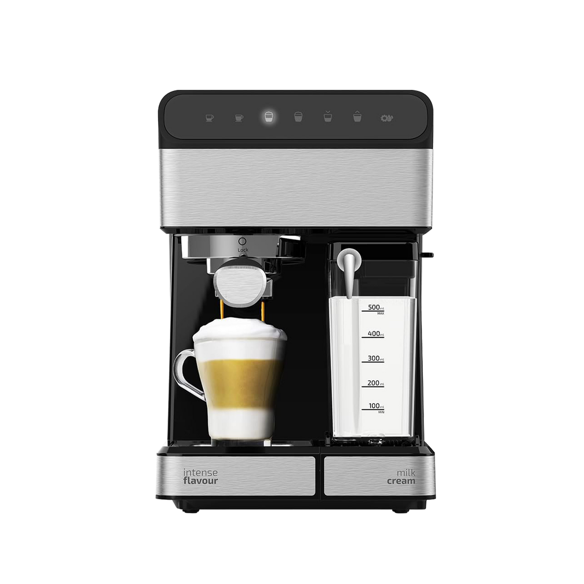 Blivo Halbautomatische Espressomaschine, 20 Bar, 1350W
