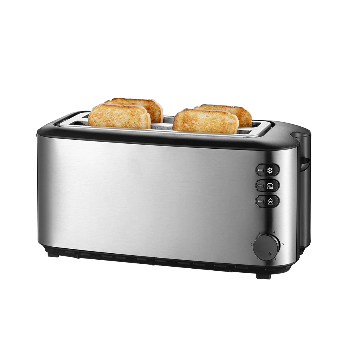 Blivo Toaster mit Brötchenaufsatz 1400 W