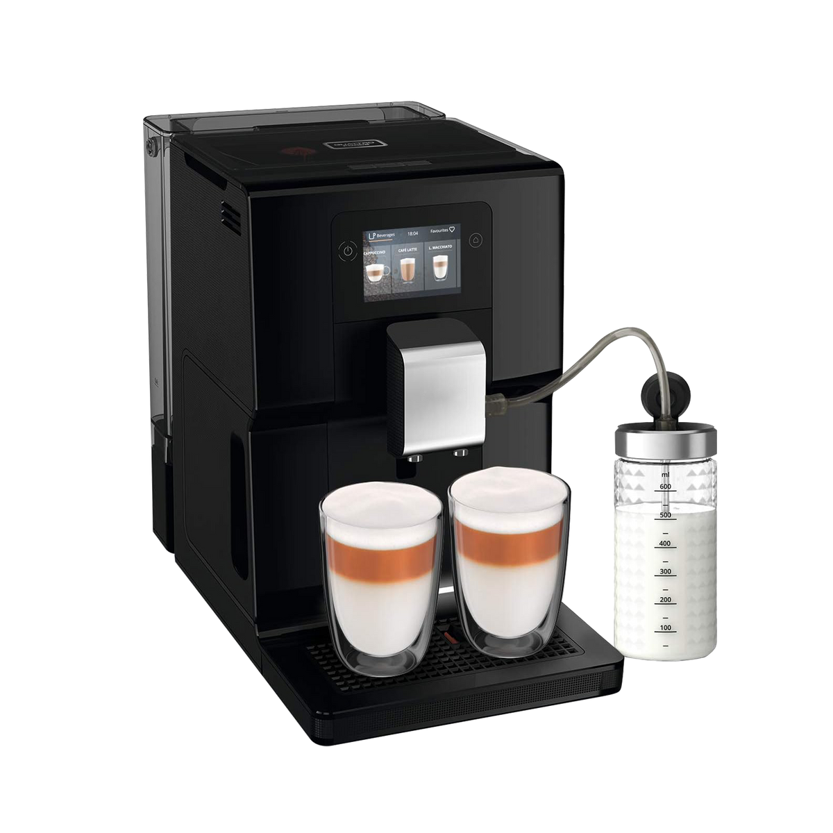 Blivo Kaffeevollautomat mit Milchschlauch, 1450W