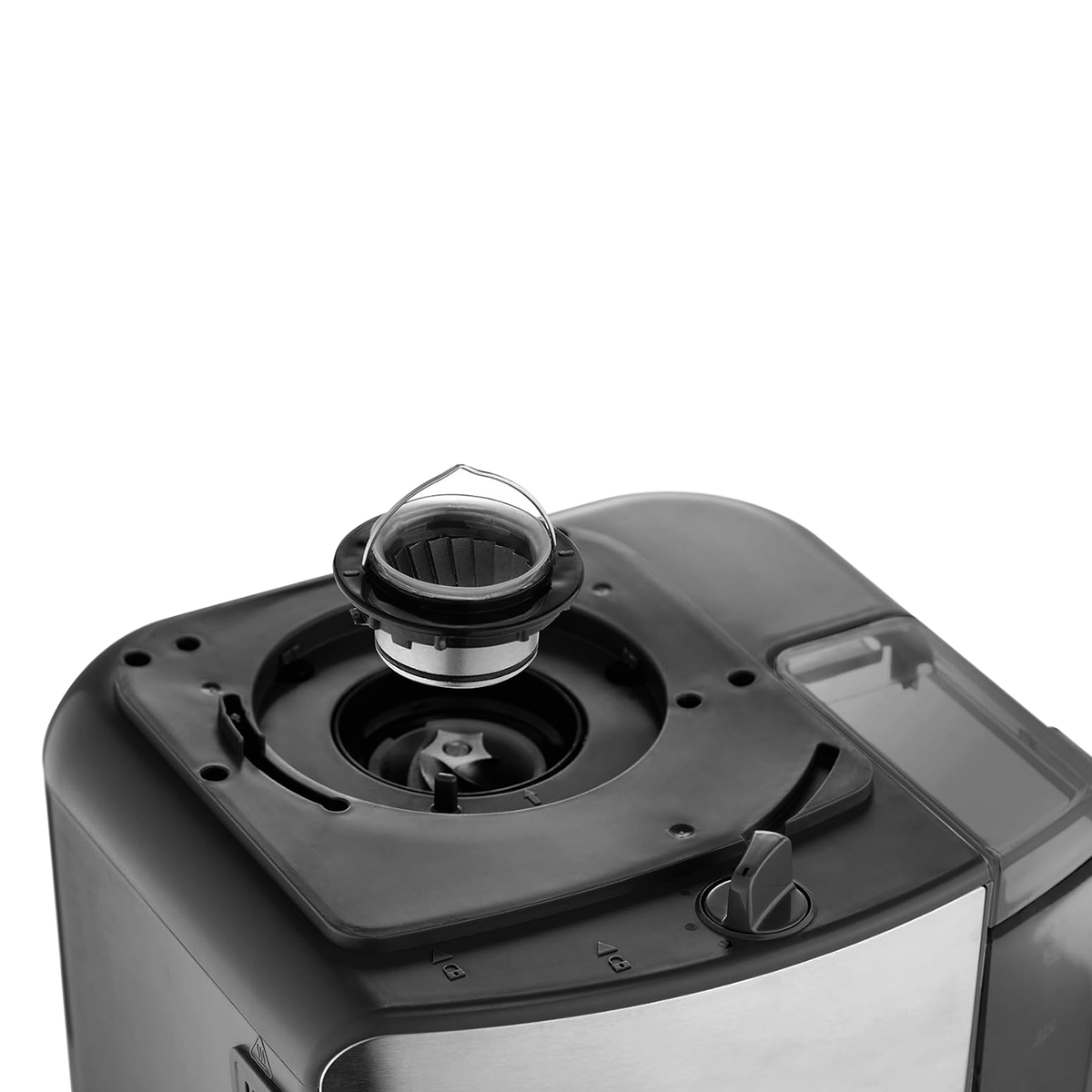 Blivo Kaffeemaschine mit Mahlwerk Glaskanne, 1000W