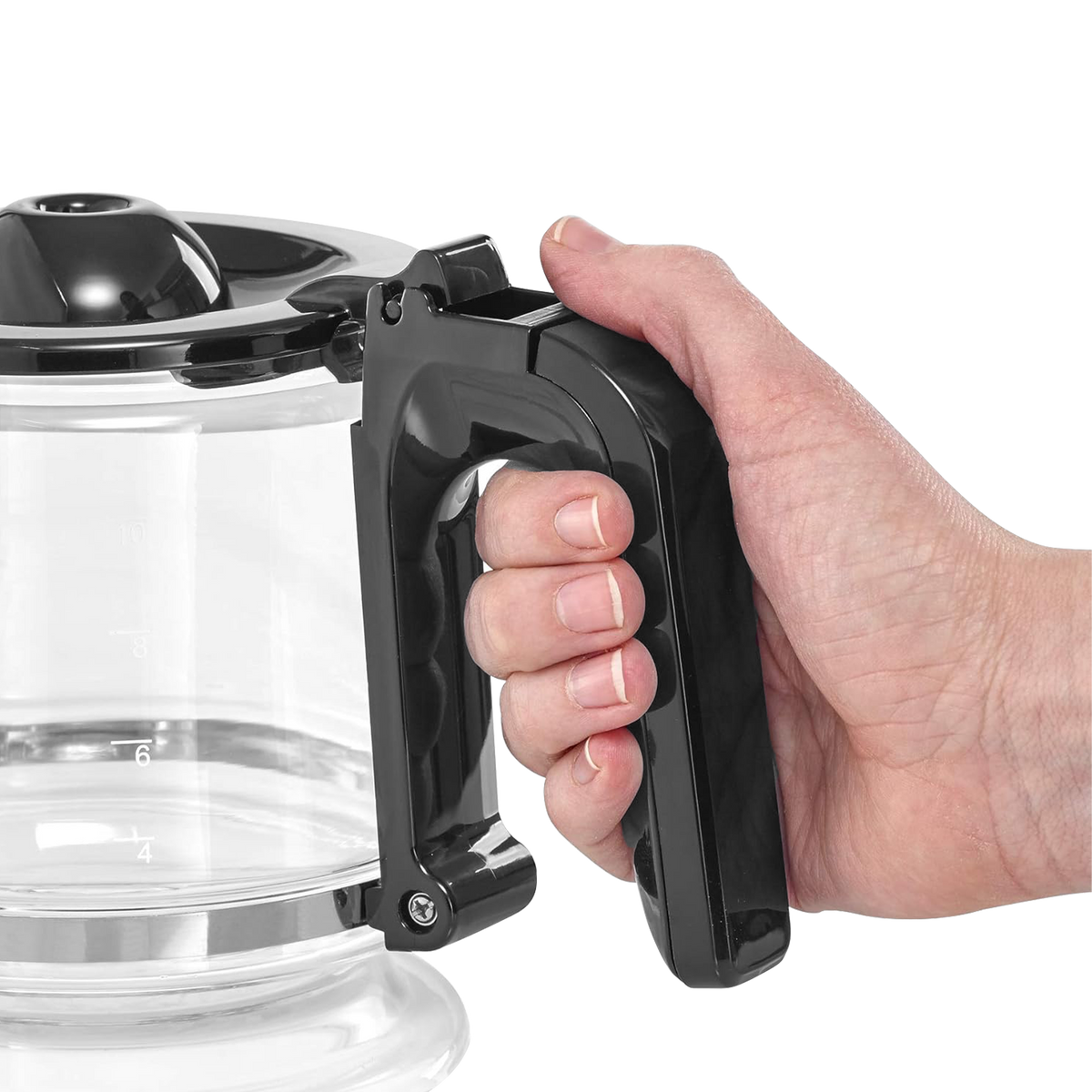Blivo Kaffeemaschine mit Glaskanne, 1000W
