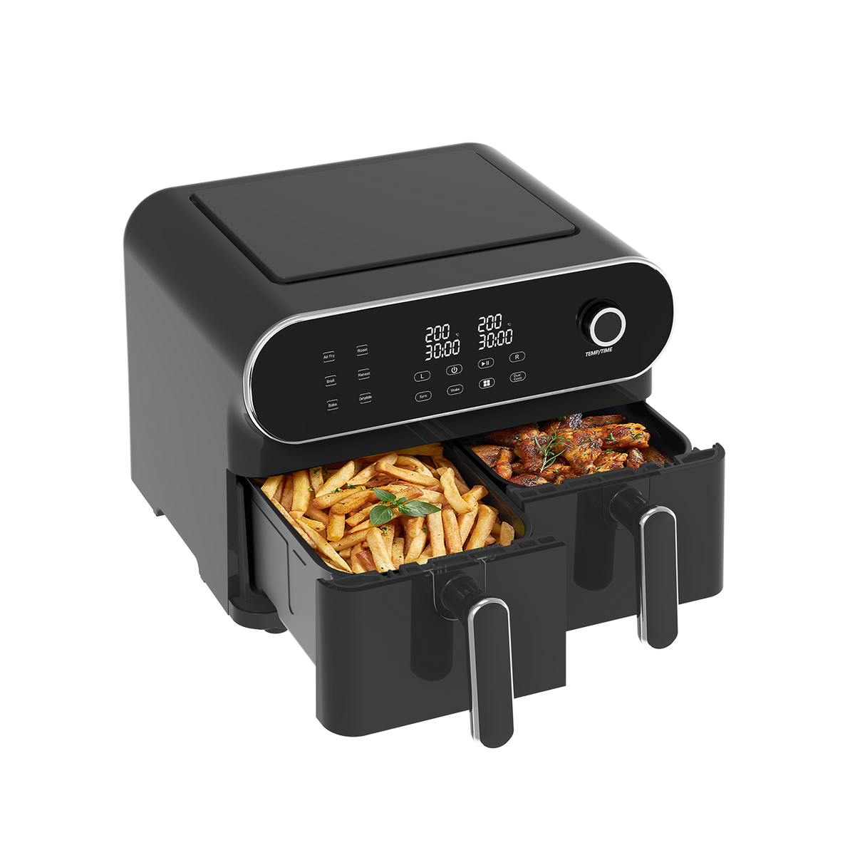 Blivo Heißluftfritteuse Doppelkammer AFT11001A 11L