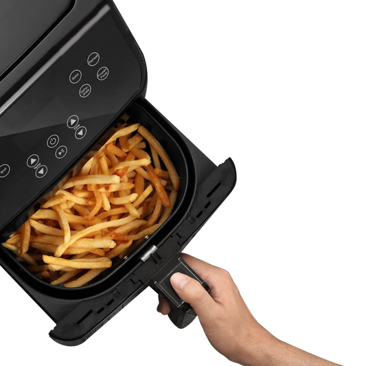 Blivo Heißluftfritteuse 5,5 L mit 8 Programmen, 1700W