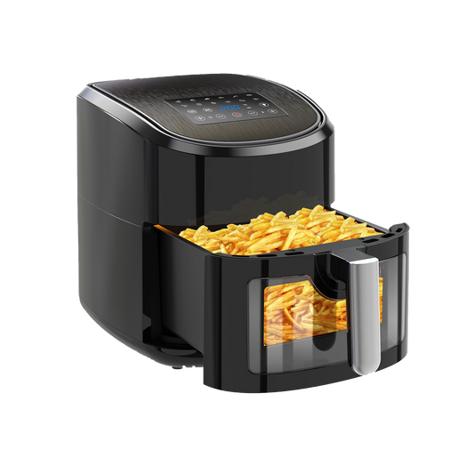 Blivo Heißluftfritteuse 7,5L XXL mit Sichtfenster 1700W